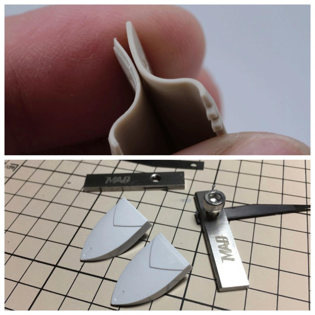 Dụng cụ mô hình cutter head line carving metal part kẹp lưỡi dao chisel MT001 madworks