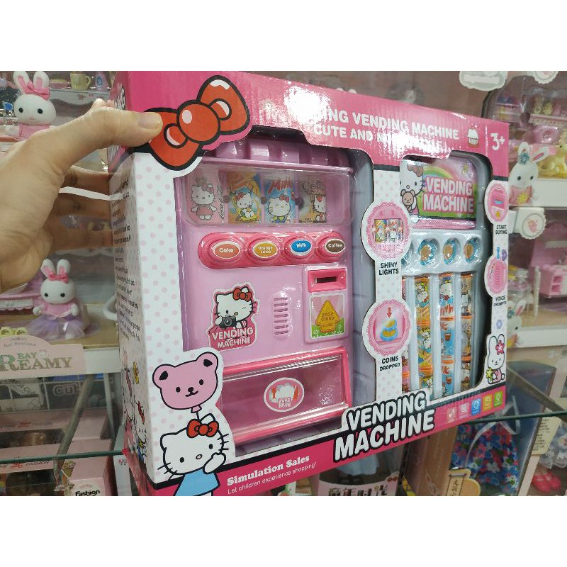 Đồ chơi máy bán nước ngọt tự động Hello Kitty có nhạc DN1000-KT