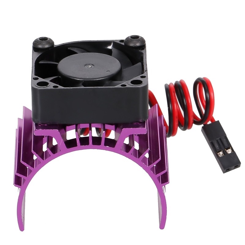 Wltoys 124018 144001 124019 Quạt Tản Nhiệt Động Cơ Bằng Hợp Kim Nhôm 1/12 1/14 Cho Xe Điều Khiển Từ Xa HSP Traxxas Axial