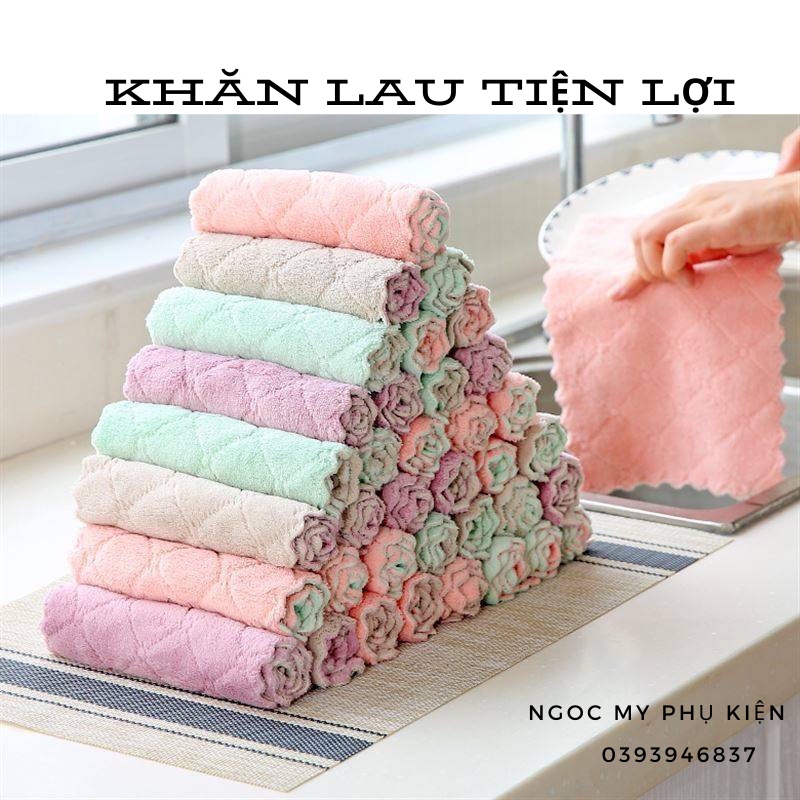 KHĂN ĐA NĂNG - SIÊU THẤM HÚT - DỄ GIẶT - KHÔNG RA LÔNG