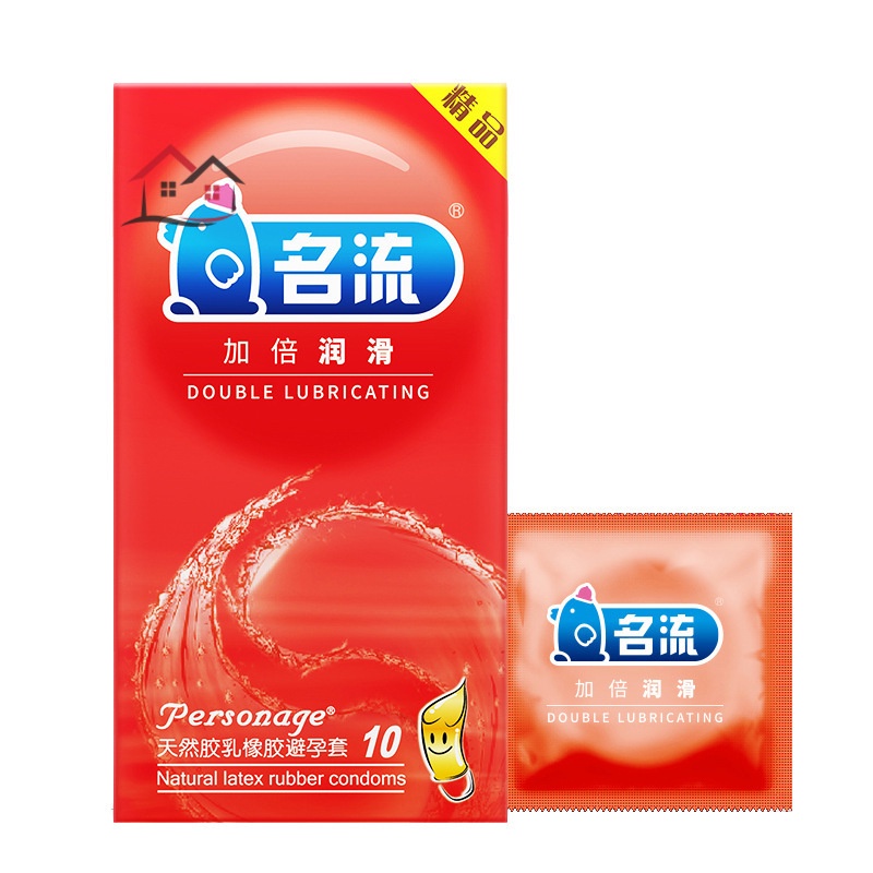 Set 10 bao cao su tự nhiên siêu mỏng mềm dẻo bền chắc cho các cặp đôi