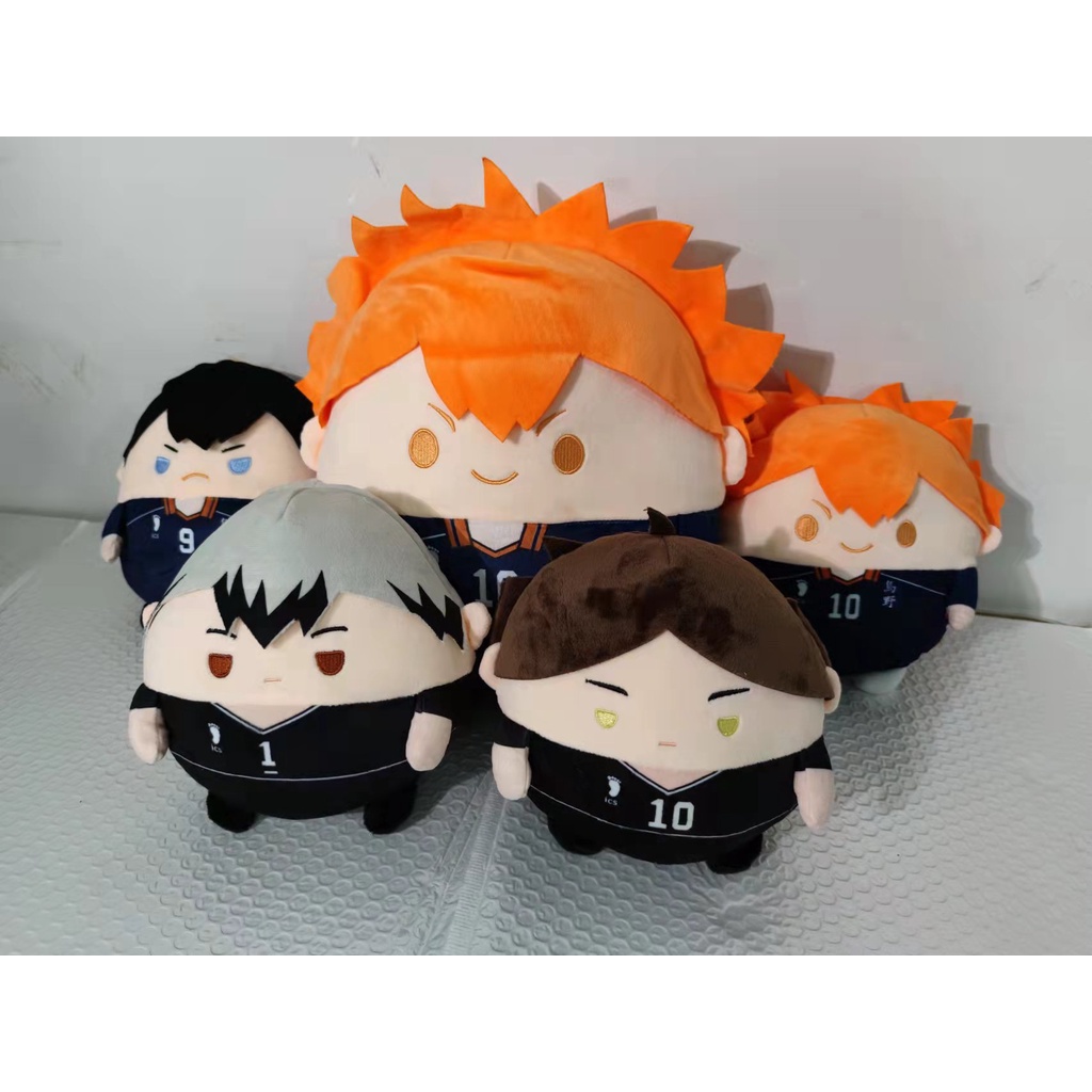 Thú nhồi bông hình nhân vật hinata Syoukageyama tobio suna rintaro Shinsuke Kita