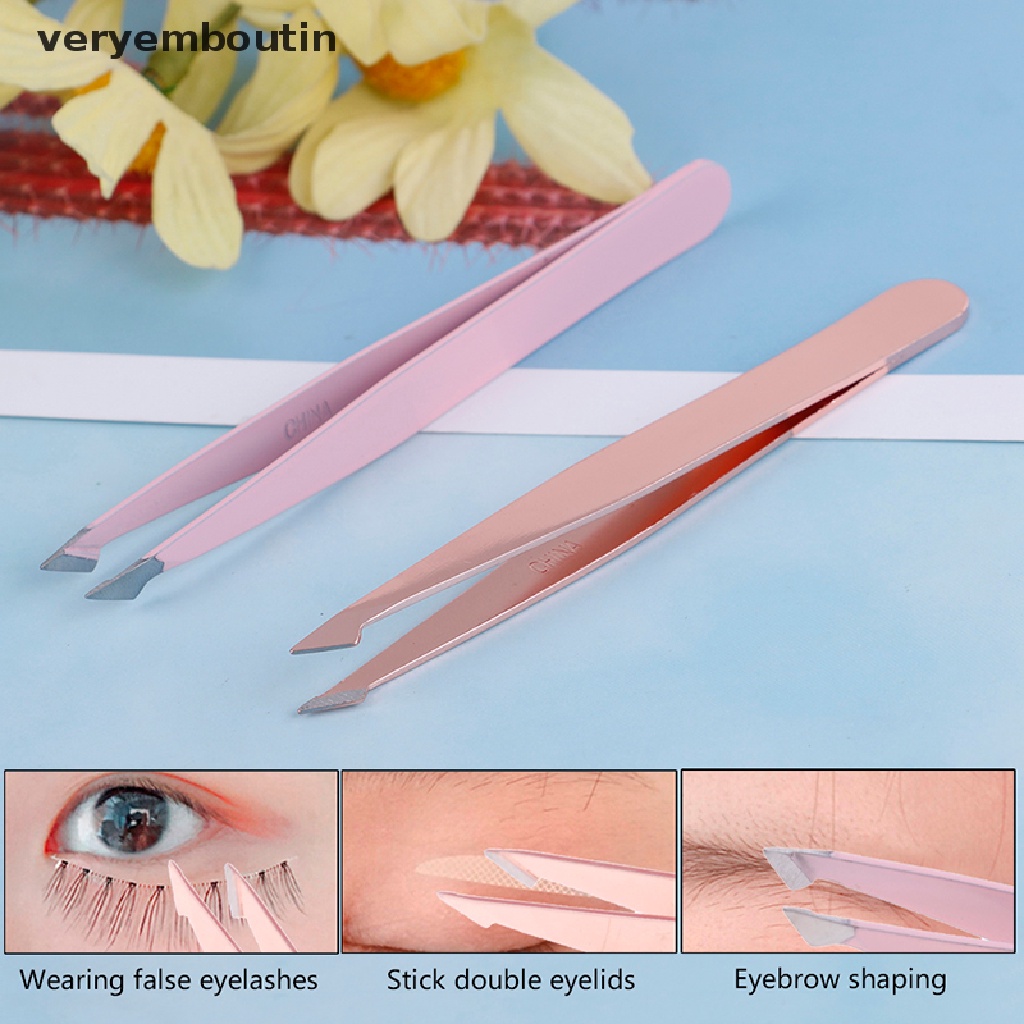 [Hàng mới về] Nhíp nhổ lông mày bằng thép không gỉ