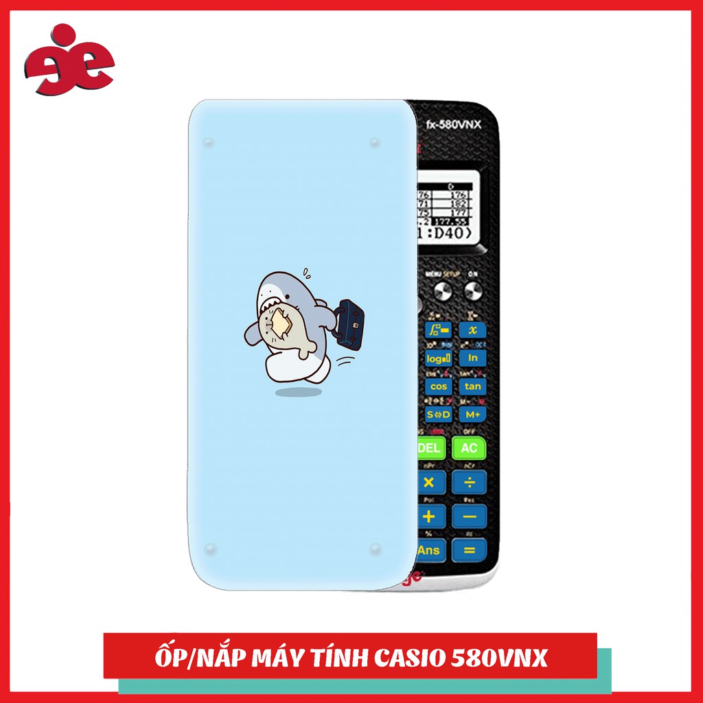 Ốp/nắp máy tính Casio 580 - Nhận in theo yêu cầu - Các bạn gửi ảnh cho shop qua phần chát nhé !!