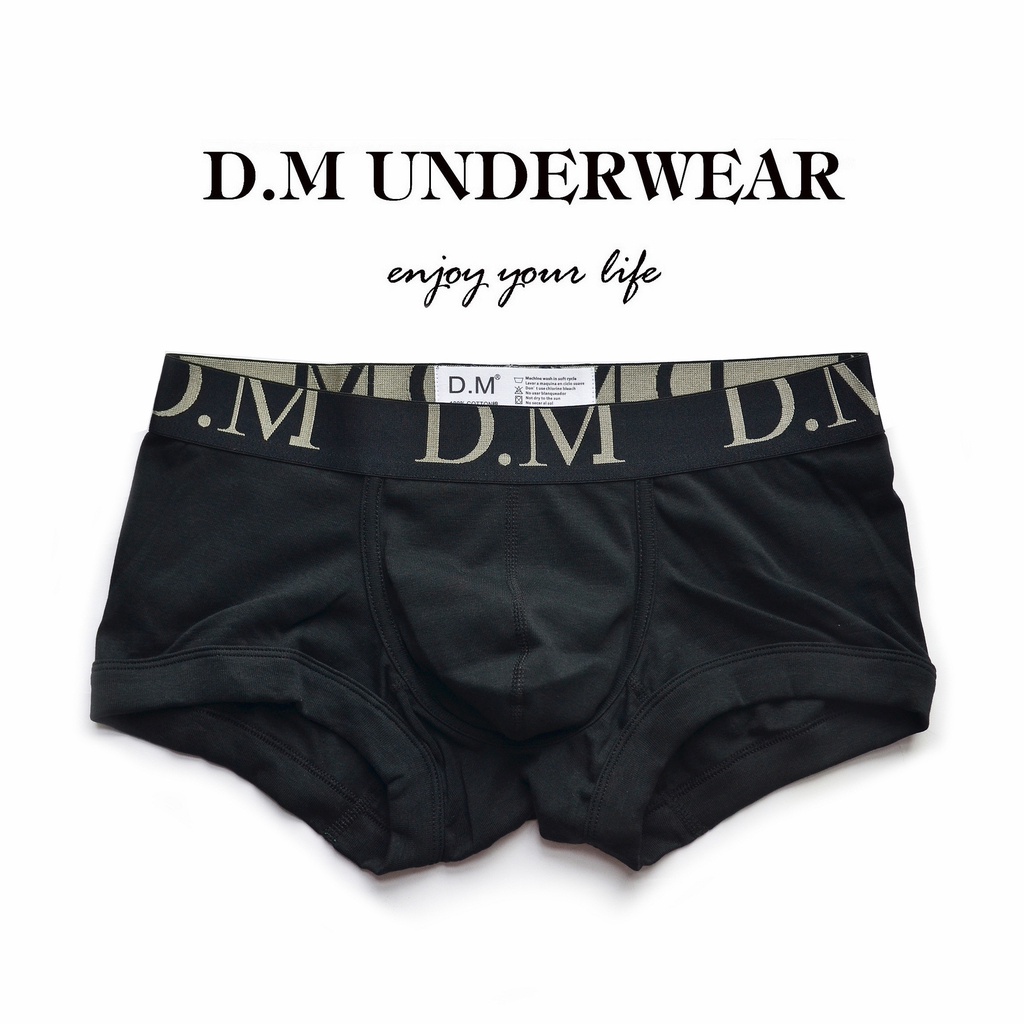 [ Nội Địa Trung ] Quần sịp Boxer Nam D.M MenUnderwears ( Mềm mại thoáng mát)