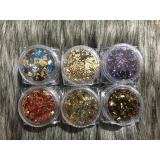 [Nail] - Giấy nhún 6 màu cực yêu