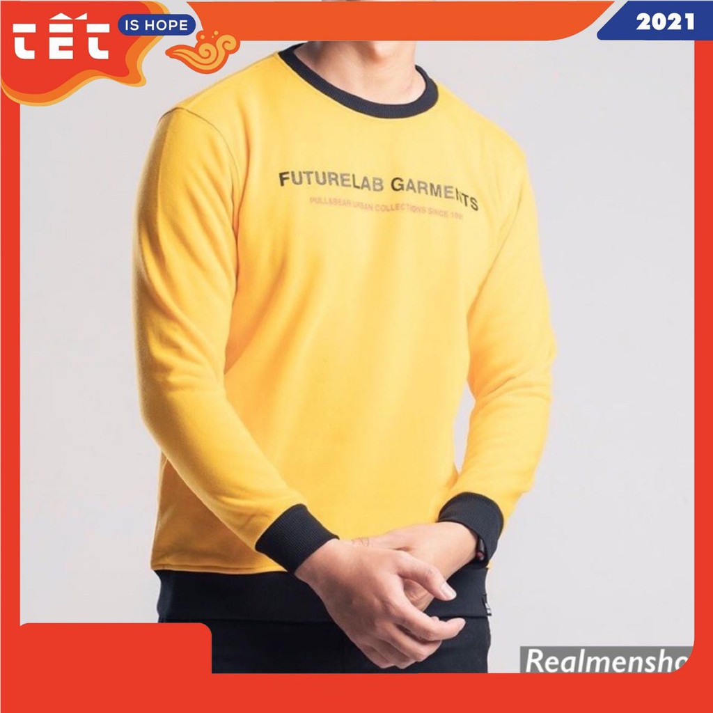 Áo thun nam dài tay cổ tròn viền Atndt20204