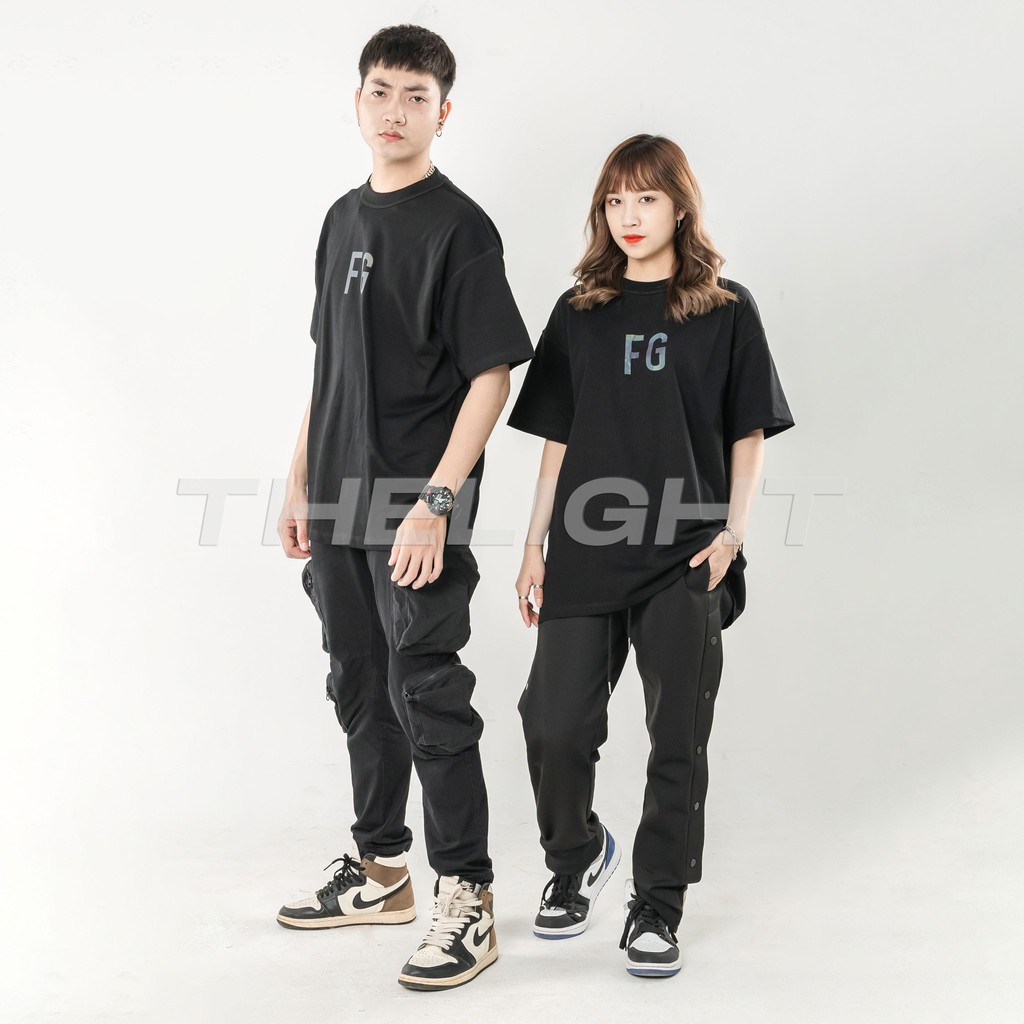 Áo thun tay lỡ FEAR OF GOD FOG mainline FG phông Unisex nam nữ Premium Cotton oversize form rộng | BigBuy360 - bigbuy360.vn