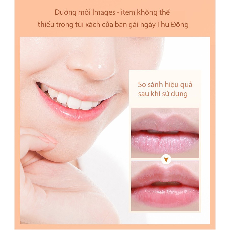 Son dưỡng môi IMAGES mềm mượt giảm thâm môi chiết xuất cam đỏ dưỡng môi nội địa Trung | BigBuy360 - bigbuy360.vn