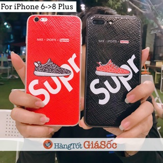 Ốp dẻo Supr. cho iPhone 6->8 Plus (Ốp lưng iPhone, hangtotgiasoc)