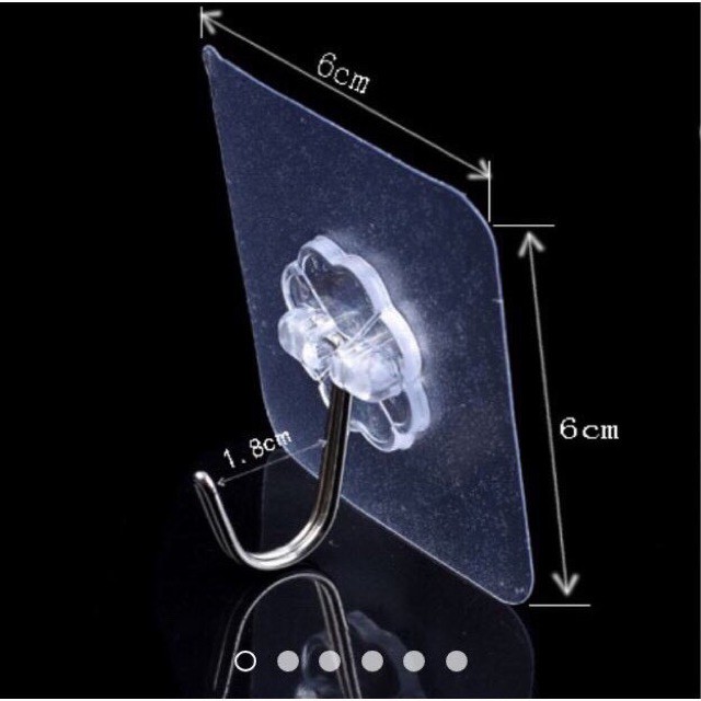 Móc treo dính tường💓FREESHIP💓Miếng dán tường siêu chắc, dễ dàng tháo bỏ 3974