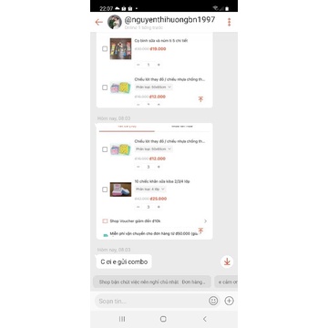 combo khách đặt a