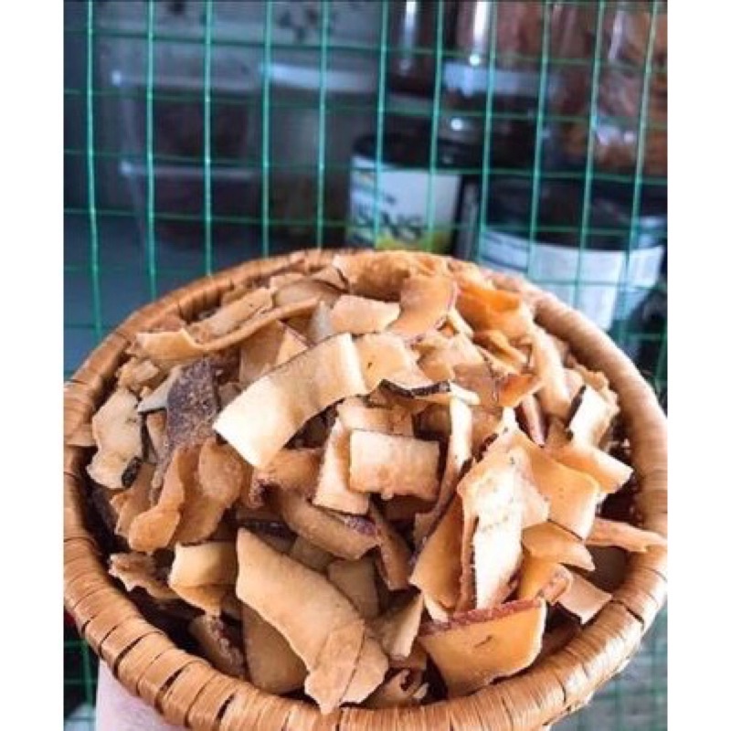 1KG DỪA SẤY KHÔ GIÒN ĐẶC SẢN BẾN TRE THƠM NGON GIÒN TAN DÙNG ĂN VĂT, ĂN VỚI CHÈ