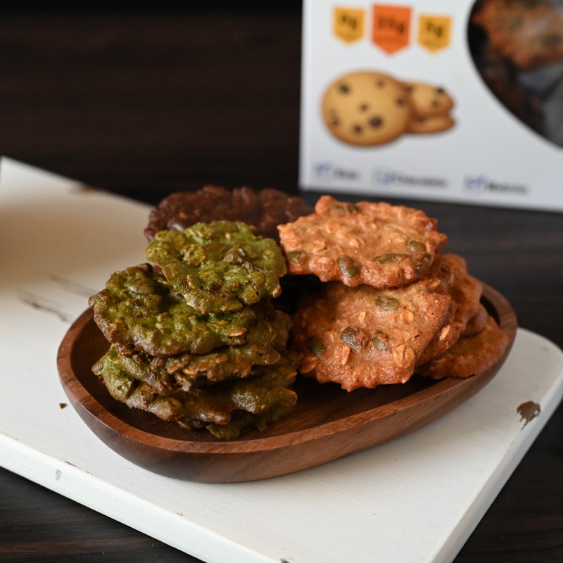 Bánh Whey Protein Cookies Cela gói 250g dành cho dân tập Gym