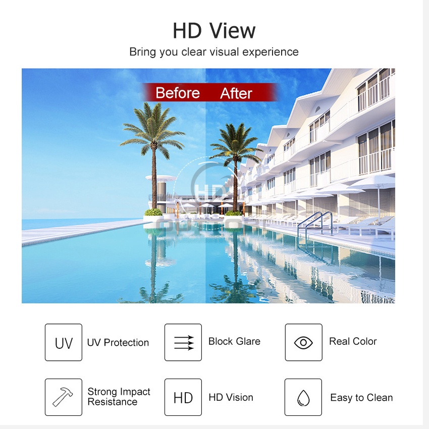 Kính Mát Phân Cực Phong Cách Thể Thao Thời Trang Cho Nam Và Nữ