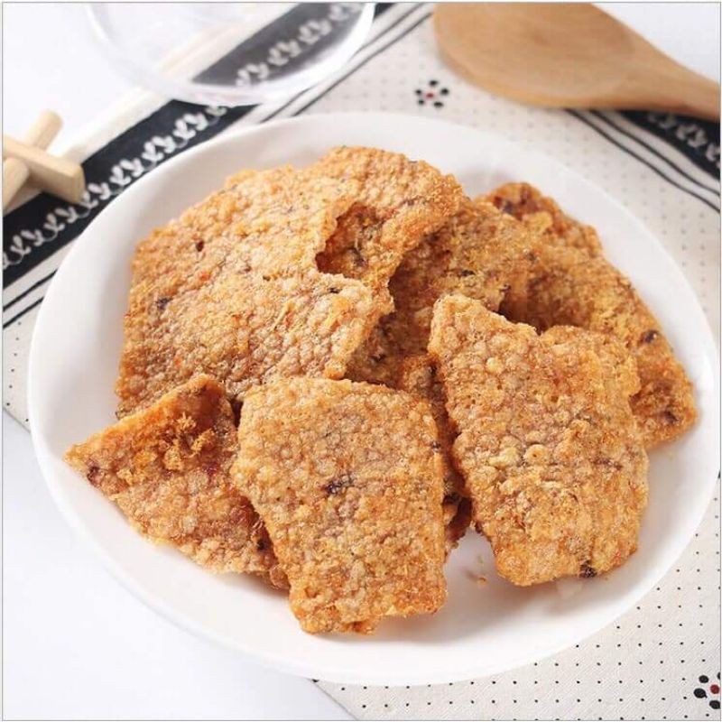 Cơm cháy Thái vuông các vị   | Ăn vặt Hà Nội | TDessert15k