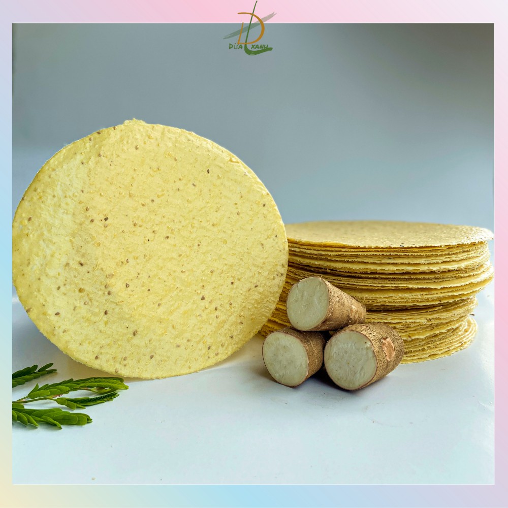 20 Bánh Phồng Mì Chưa Nướng Cỡ Lớn-Đồ Ăn Vặt-Đặc Sản Bến Tre-Bánh Phồng Sơn Đốc-Ngọt Thơm Ngon-20 Bánh Lớn