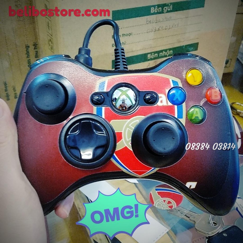 Tay cầm chơi game xbox 360 có dây chính hãng renew 99% | TOP BÁN CHẠY yêu thích nhất