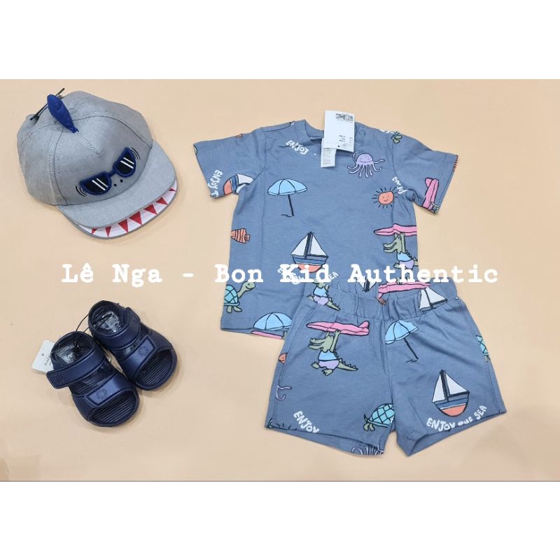 Bộ cotton HM US chính hãng sz từ 4-6m đến 3-4y