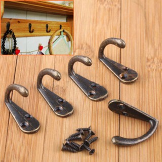 Bộ 10 móc treo đồ đa năng gắn tường bằng hợp kim kẽm