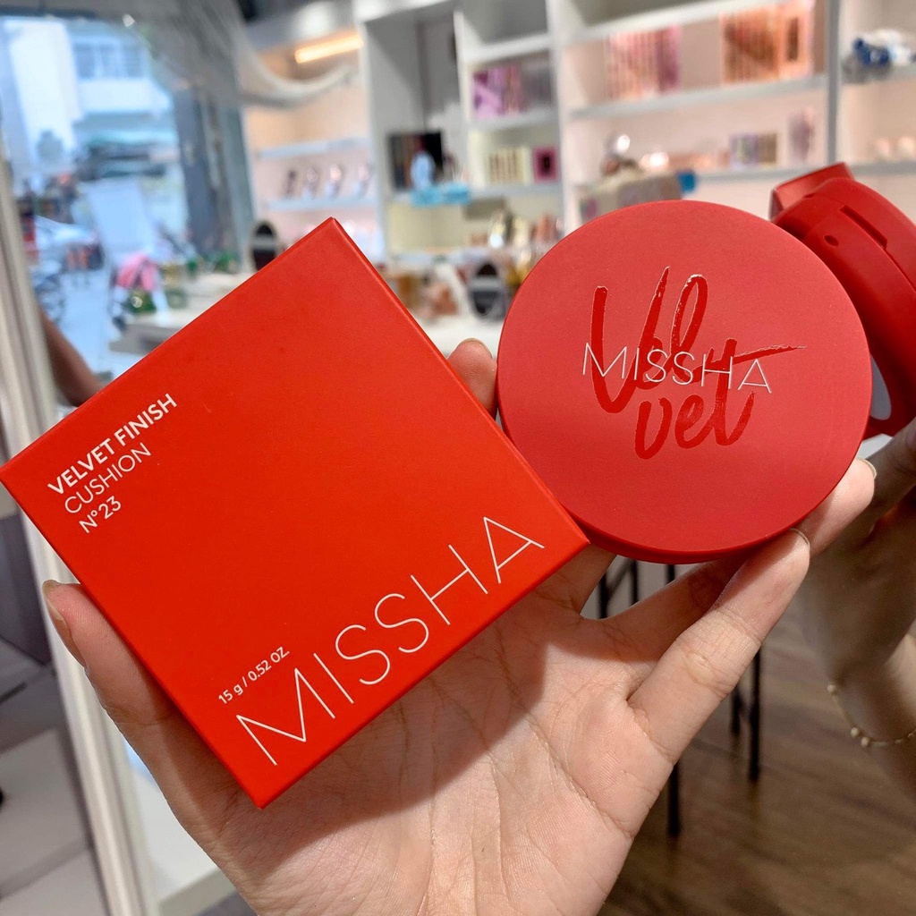 VELVET FINISH CUSHION N23 PHẤN NƯỚC MISSHA