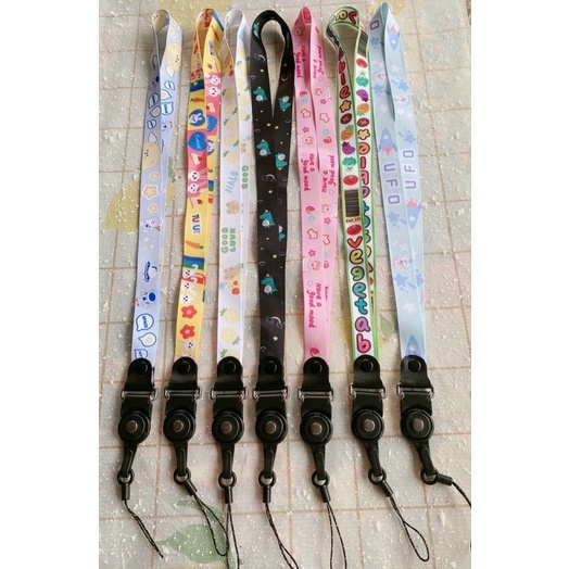 Dây đeo thẻ móc nhựa