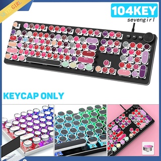Bộ 104 nút bàn phím tròn PBT chuyên dụng cho Cherry MX
