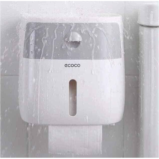 Kệ đựng giấy vệ sinh chống nước - Hộp đựng khăn giấy - Không cần khoan đục.