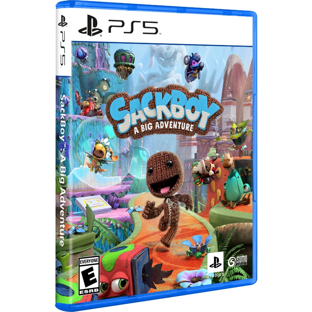 Đĩa Game PS5 Sackboy A big Adventure - hàng chính hãng Sony