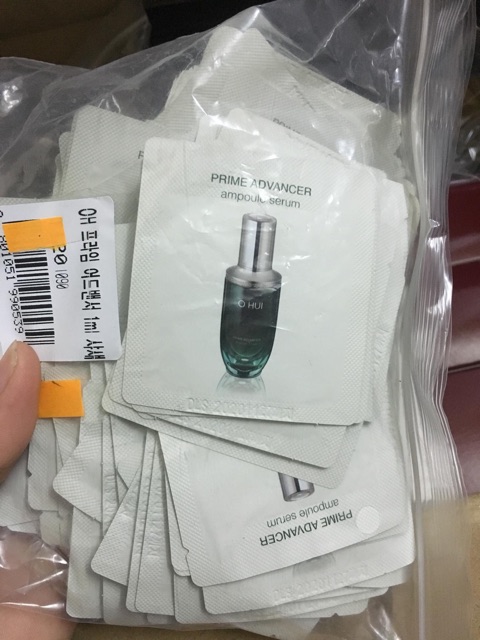 Combo 30 gói Tinh chất Ampoule serum Ohui xanh