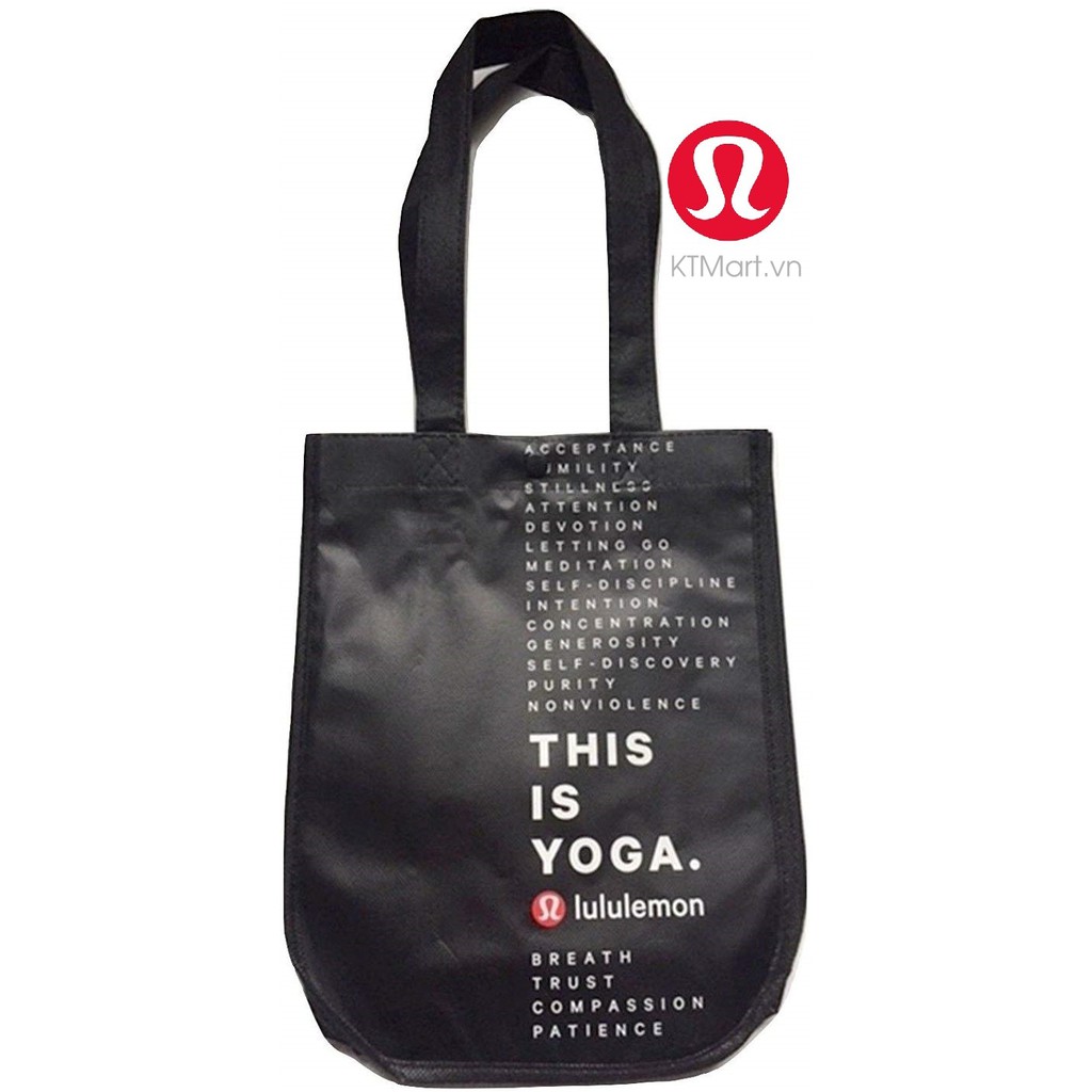 Túi đựng đồ Lululemon Small Reusable Tote Gym Bag This is Yoga Lululemon