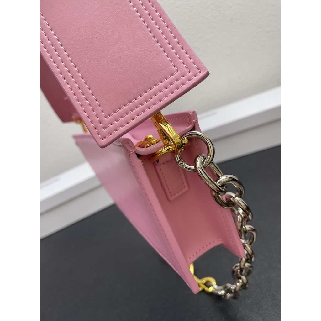 Túi đeo vai nữ da thật thời trang cao cấp Jacquemus phong cách trẻ trung, thời thượng