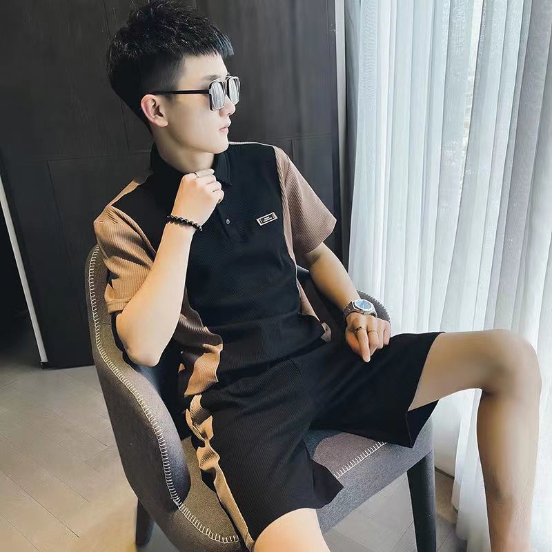 Set Áo polo Ngắn Tay Và Quần Short Thời Trang Mùa Hè Dành Cho Nữ