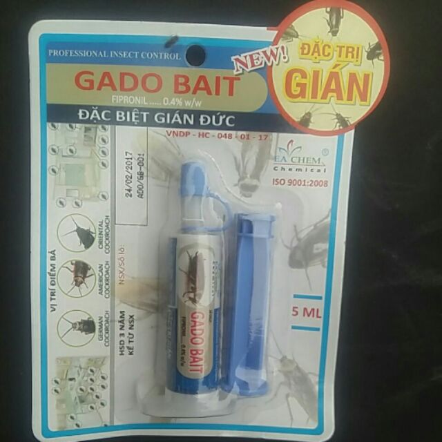 Bả Diệt gián Đức GADO bait