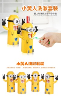 BỘ NHẢ KEM ĐÁNH RĂNG MINION