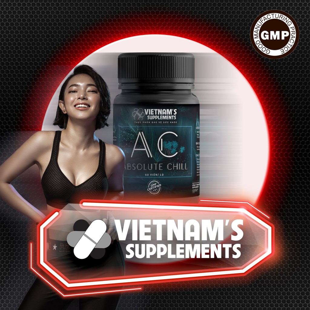 [THỰC PHẨM BẢO VỆ SỨC KHOẺ] Absolute Chill - Viên uống bổ sung 5-HTP cải thiện giấc ngủ
