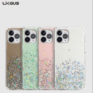 Ốp lưng kim tuyến Likgus Shining Star IP 12 Pro Max / 12 Pro / 12