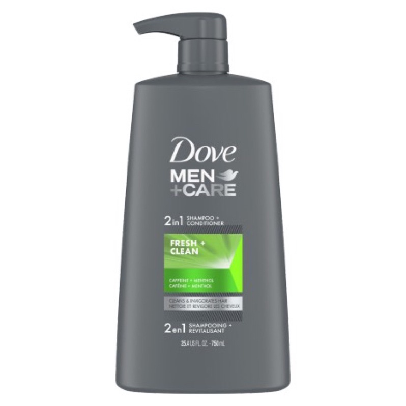 DẦU GỘI XẢ CHO NAM DOVE MEN CARE FRESH & CLEAN 750ml