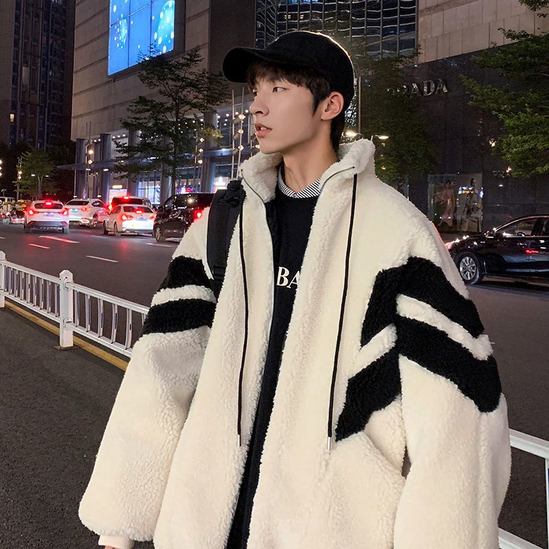 ÁO LÔNG NAM PHỐI MÀU HOẠ TIẾT PHONG CÁCH HÀN QUỐC