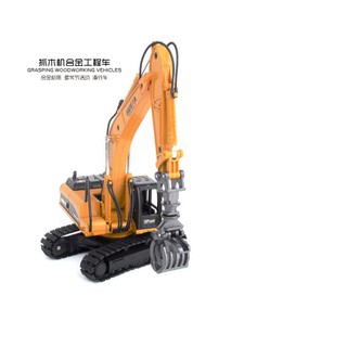 Mô hình xe cạp đất mô hình xe cạp đồ chơi HUINA