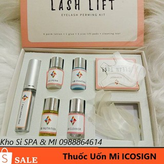 Chính hãng Bộ Uốn Mi 3d 6d Colagel Hàn Quốc LASH LIFT Hiệu Iconsign