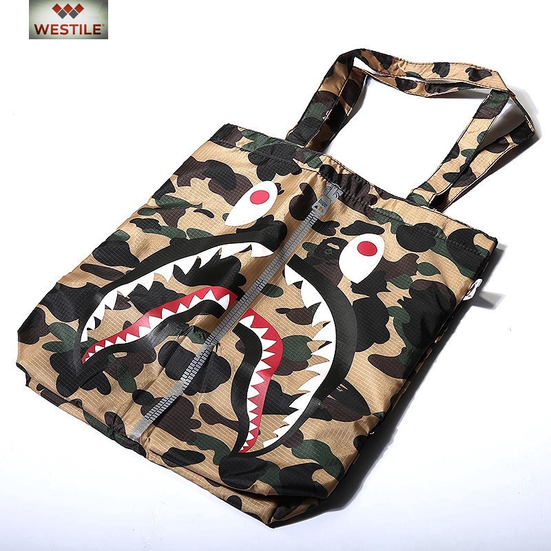 [Thanh Toán Tại Chỗ] Túi Xách Mua Sắm BAPE Nhật Bản