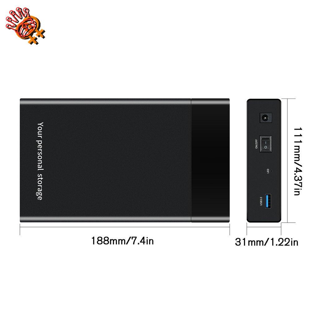 Đế Gắn Ổ Cứng Ngoài Usb 3.0 Hd Hdd 3.5 "Hdd Cho Laptop | BigBuy360 - bigbuy360.vn