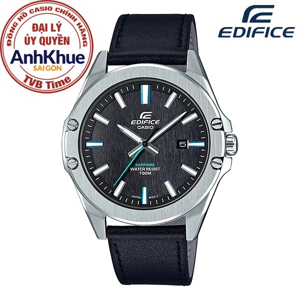 Đồng hồ nam dây da Casio Edifice chính hãng Anh Khuê EFR-S107L-1AVUDF (42mm)