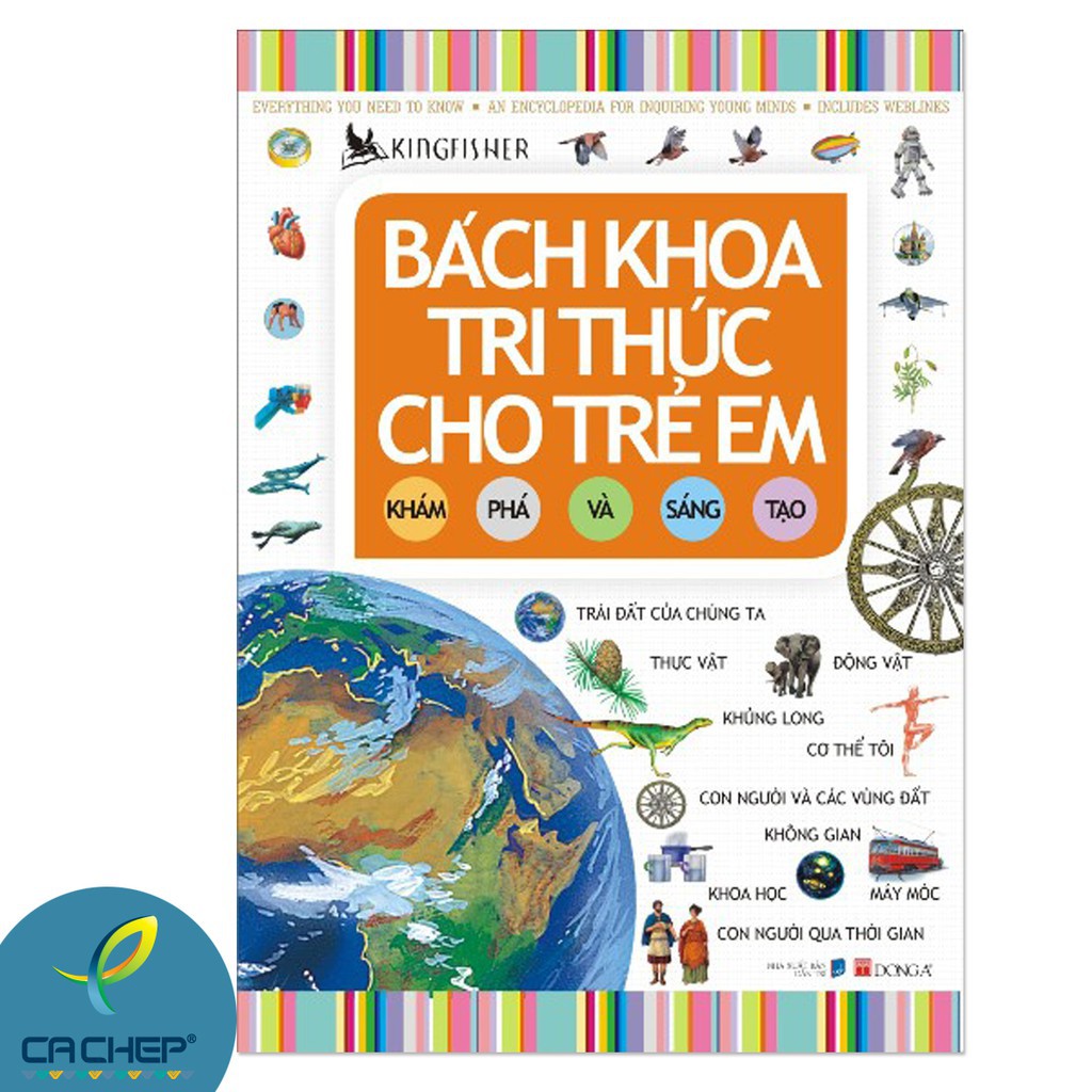 Sách - Bách Khoa Tri Thức Cho Trẻ Em - Khám Phá Và Sáng Tạo