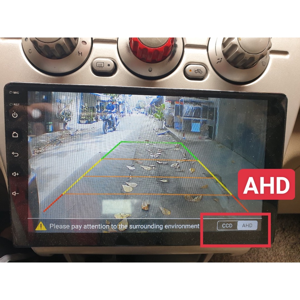 (BH 6 tháng) Camera lùi AHD cho màn hình Android góc rộng siêu nét