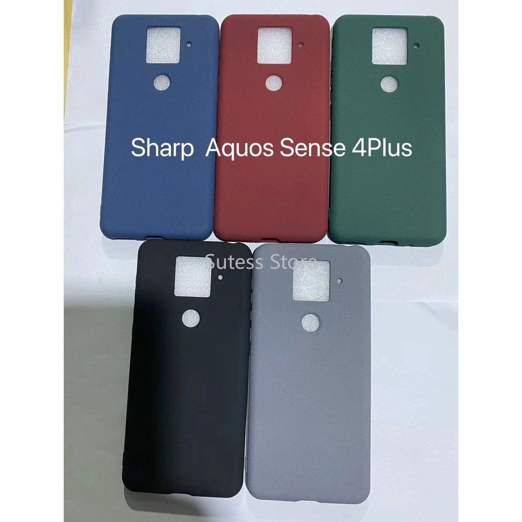 Ốp Điện Thoại TPU Mềm Nhám Cho Sharp Aquos sense 3 4 Plus sense 5 4 Lite