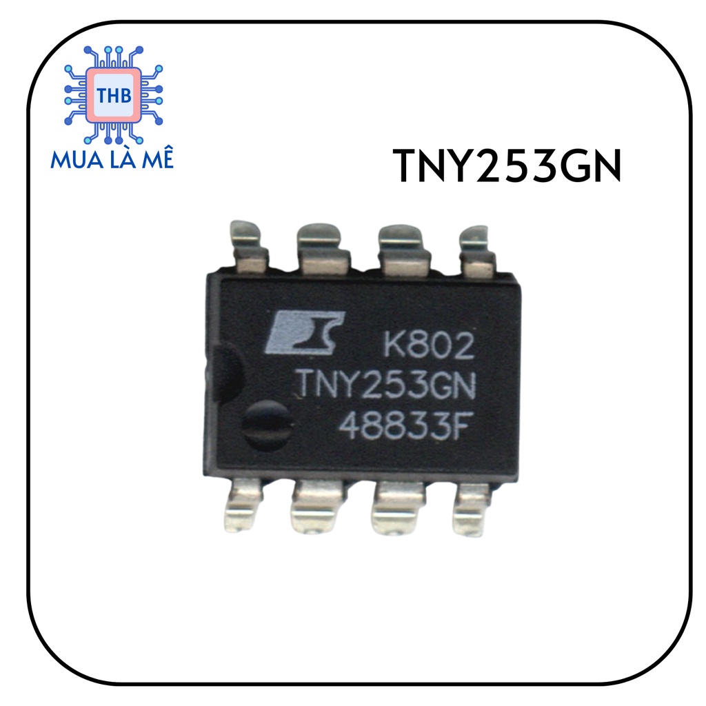 IC nguồn TNY253GN chính hãng chất lượng cao.