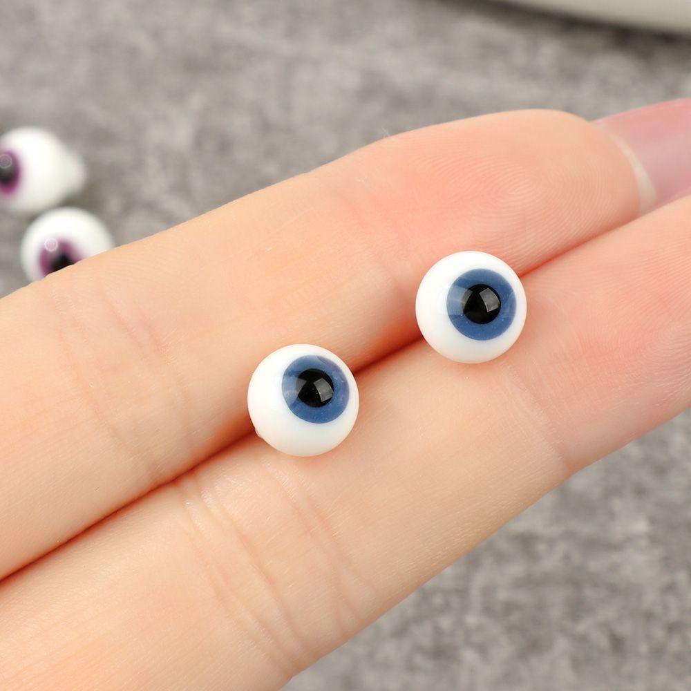 Mắt Thủy Tinh 8mm Cho Búp Bê BJD DIY