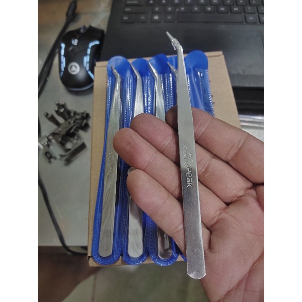 Nhip gắp chỉ máy vắt sổ thẳng và cong